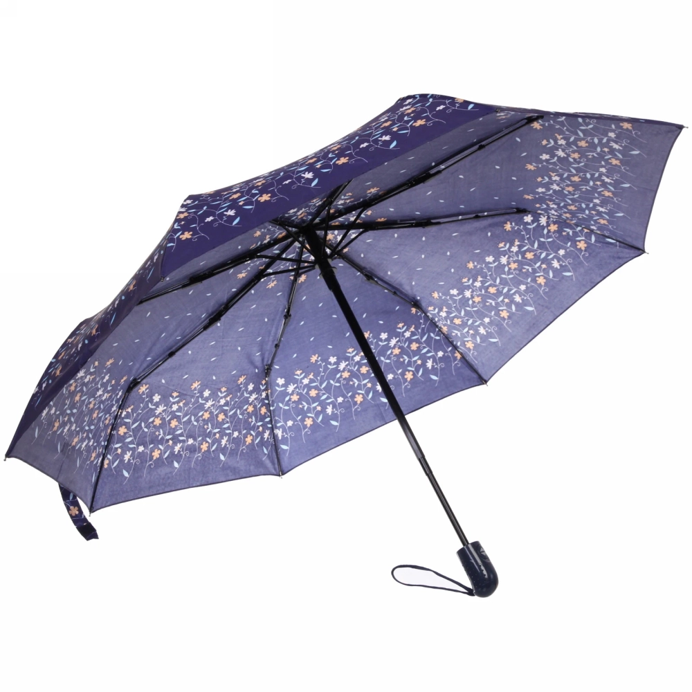 Зонт женский автомат «Ultramarine - Атланта», микс 6 цветов, 8 спиц, d-96см, длина в слож. виде 28см