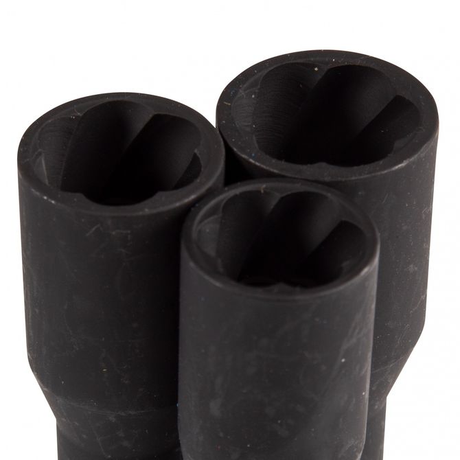 KING TONY (9TD164MR) Набор торцевых головок для поврежденных гаек и болтов, 17, 19, 21 мм, 4 предмета