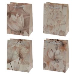 GAEM Пакет подарочный S (бумага 210г/м2, блок 12шт), L18 W10 H23 см, 4в.