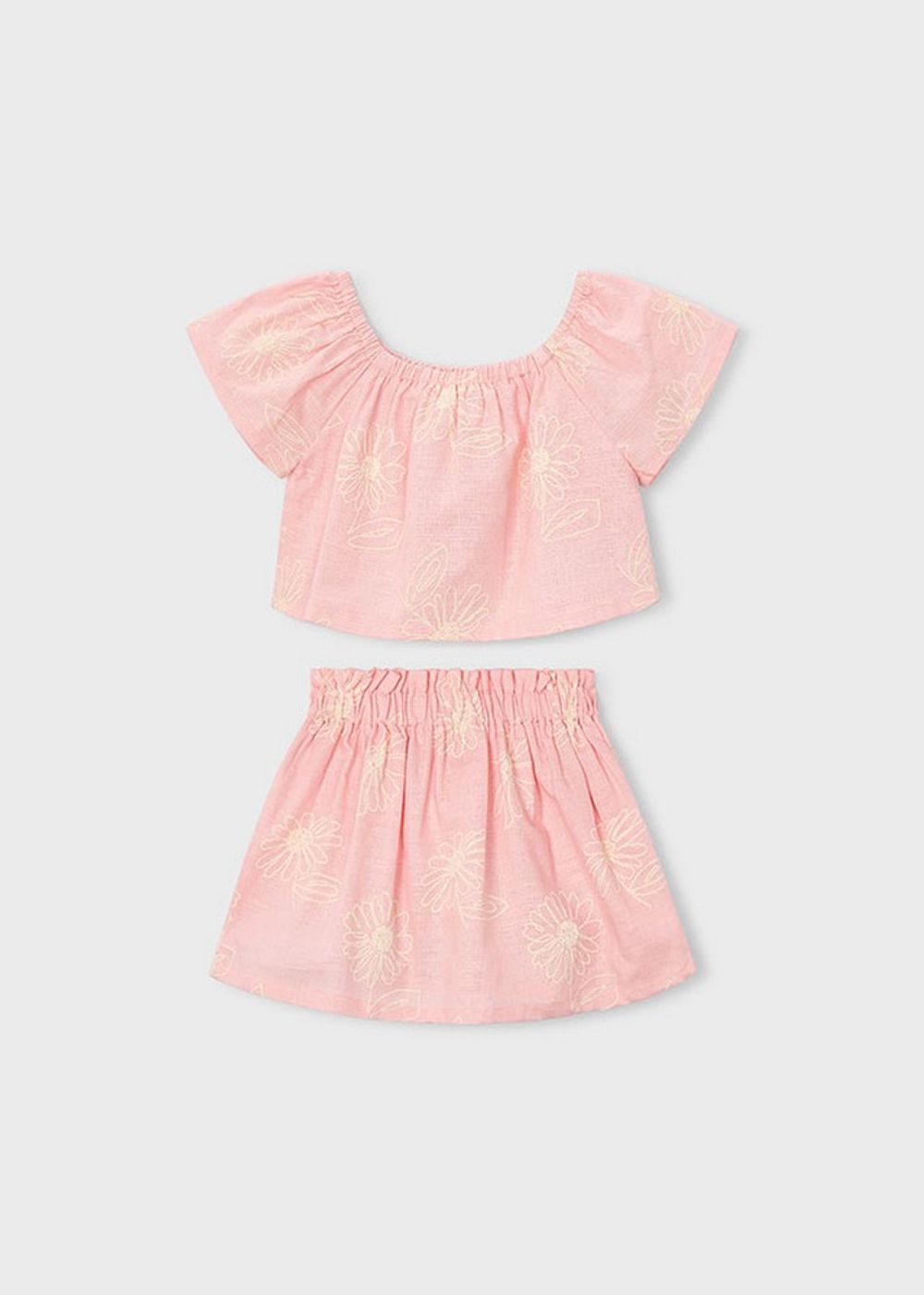 топ с юбкой