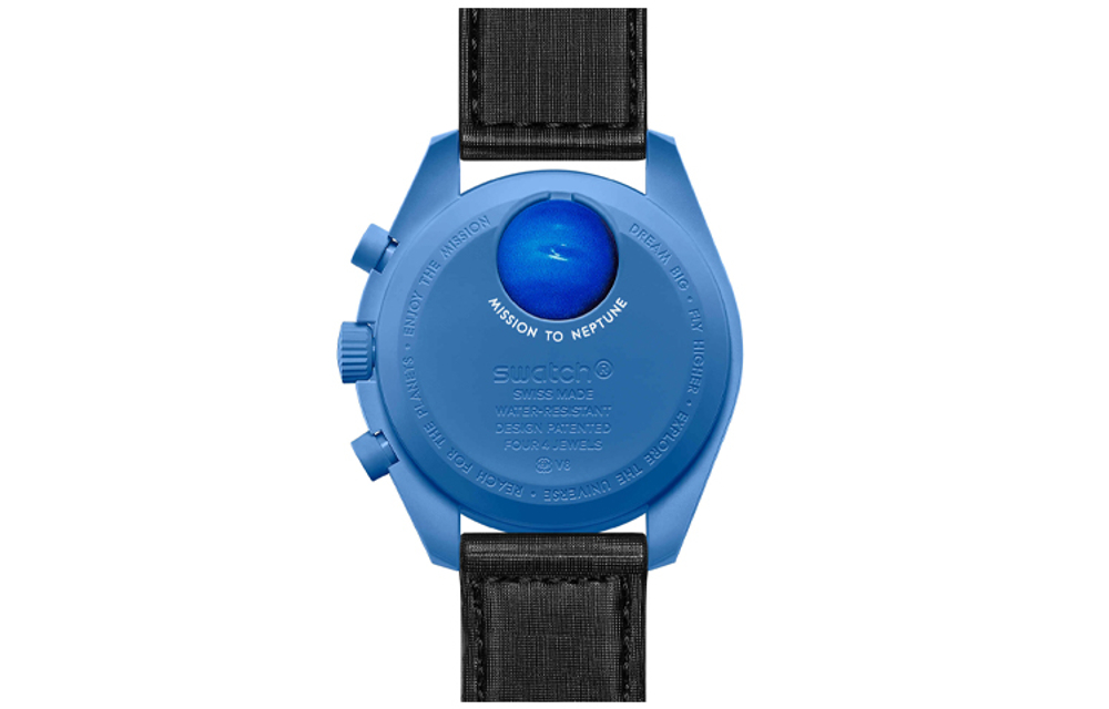 SWATCH Men Blue Watch SO33N100