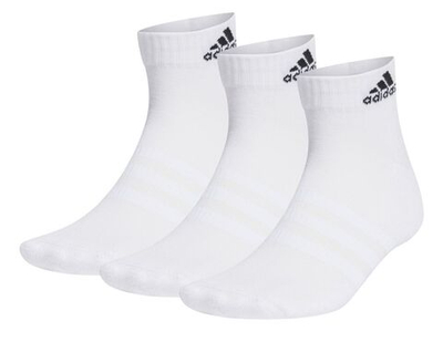 Теннисные носки Adidas Cushioned Sportswear Ankle 3P - White
