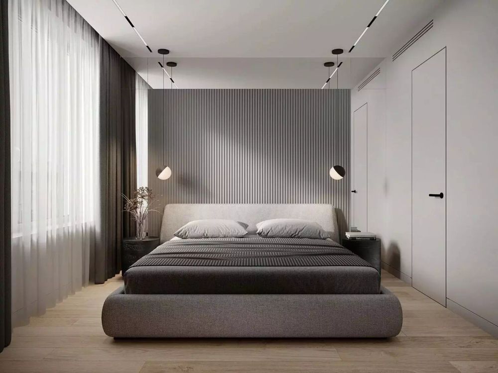 Скрытый плинтус усиленный Strong черный матовый, 3000x13,1x80 мм