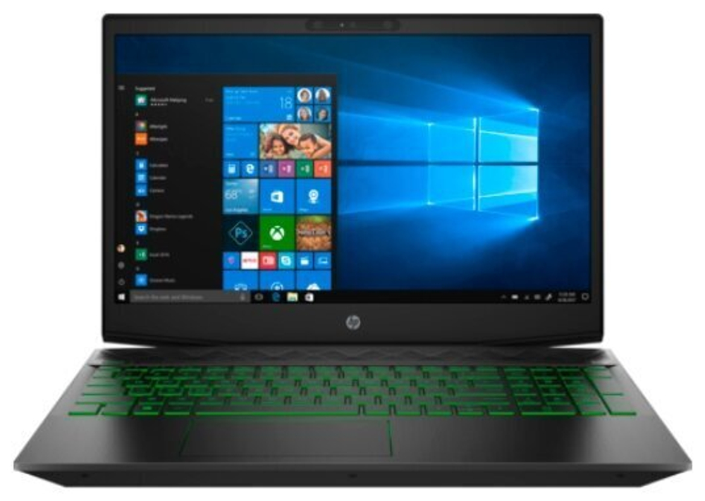Ноутбук HP Pavilion 15-cx0079ur (5EQ63EA) 15.6"/Intel Core i5-8300H/RAM 8GB/HDD 1TB/AMD RX 560X 2GB/1920*1080/IPS/Windows 11/Подсветка кл-ры: LED/черный