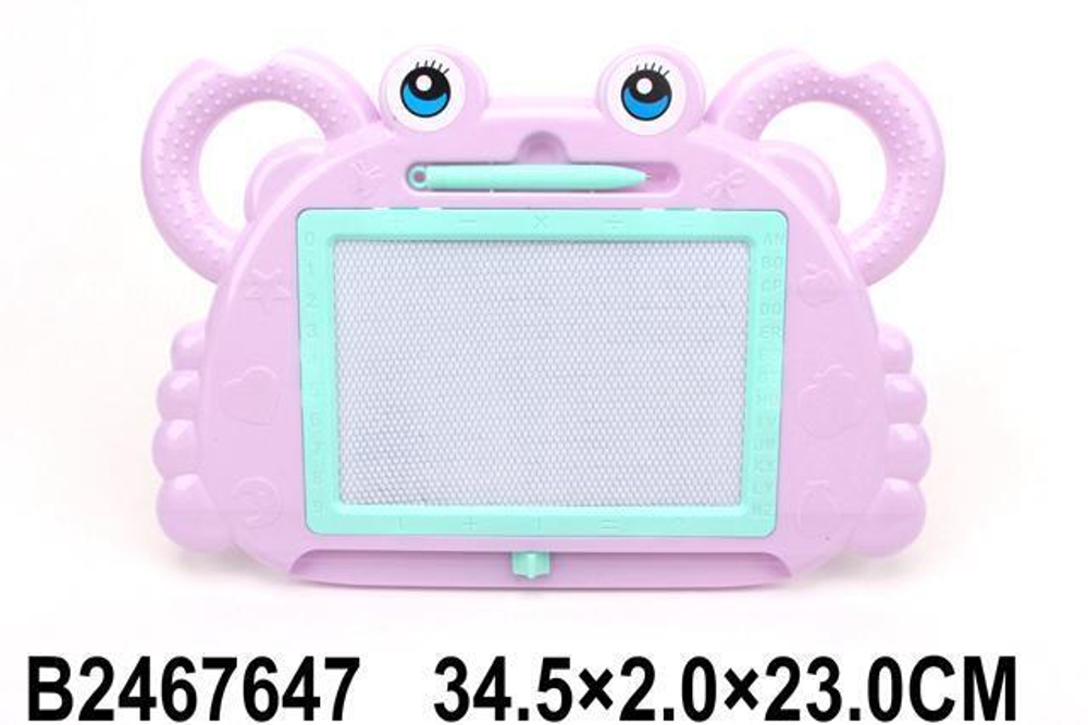 Доска для рисования с магнит.крошкой, пакет B367