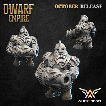 IRON GUN DRAGON - DWARF EMPIRE (OCTOBER 2024 RELEASE)