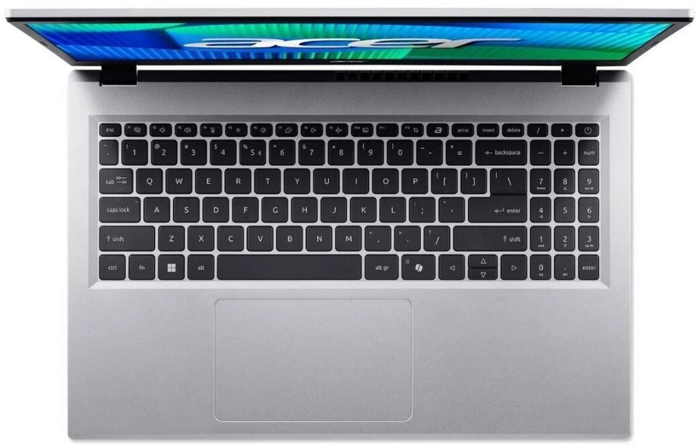 Ноутбук  Acer Extensa 15 EX215-57-593B 15.6 ", Core i5, 16 Гб RAM, 512 Гб SSD, UHD Graphics, Серебристый