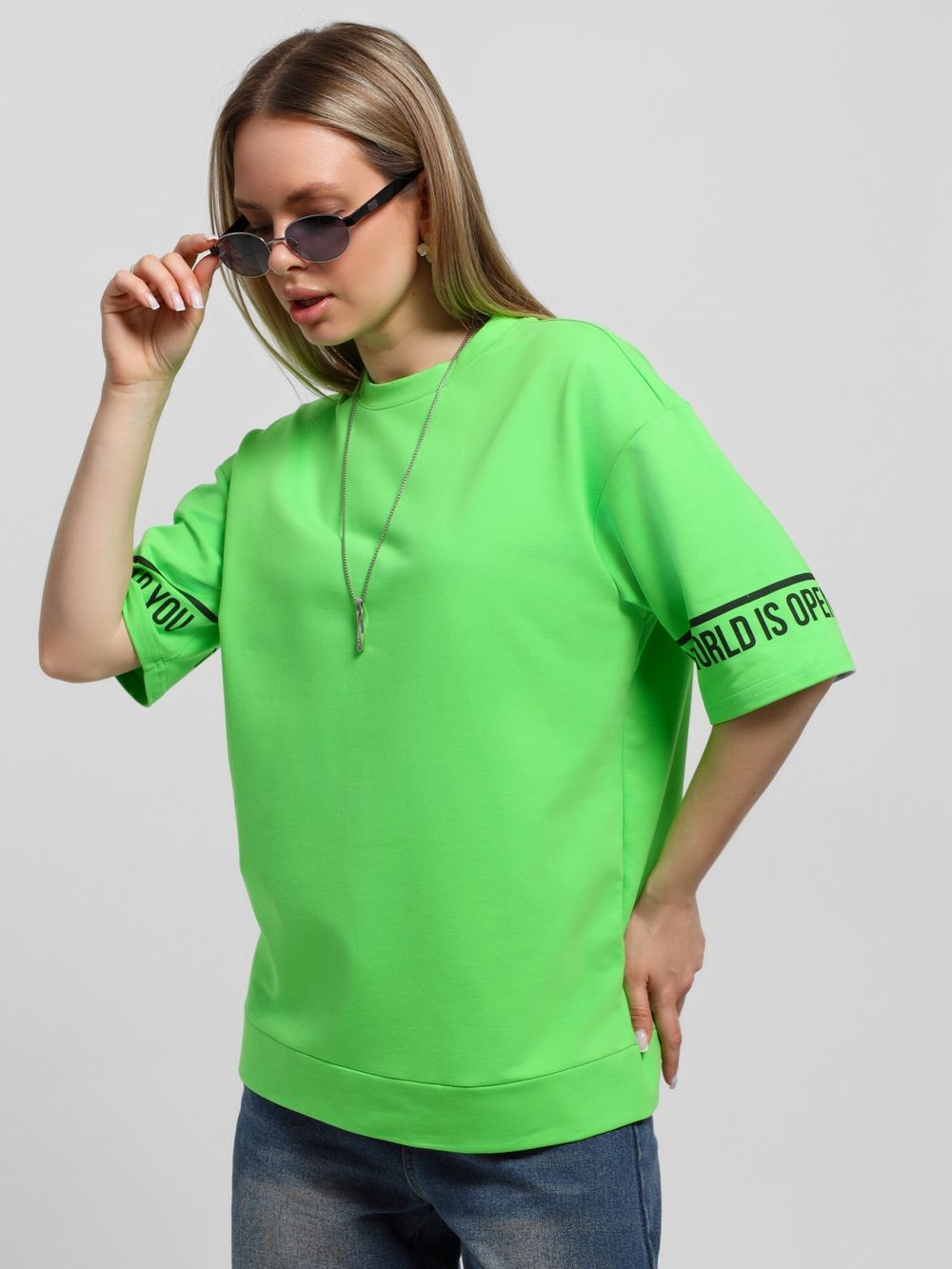 Футболка Терри-2 Виотекс САЛАТОВЫЙ