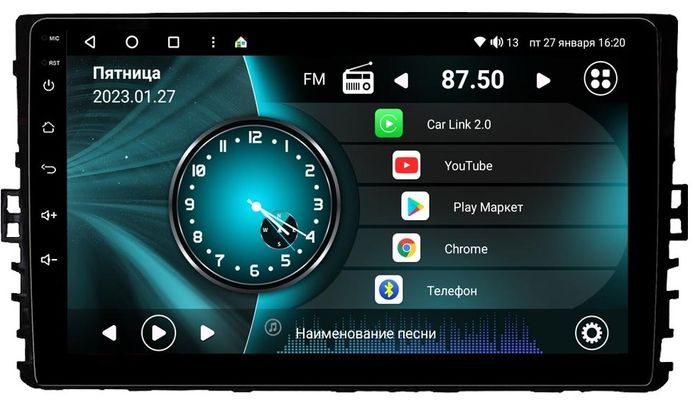 Магнитола для Volkswagen Jetta 2018-2022 - Vaycar VA81U-0999 на Android 13, 4G SIM-слот