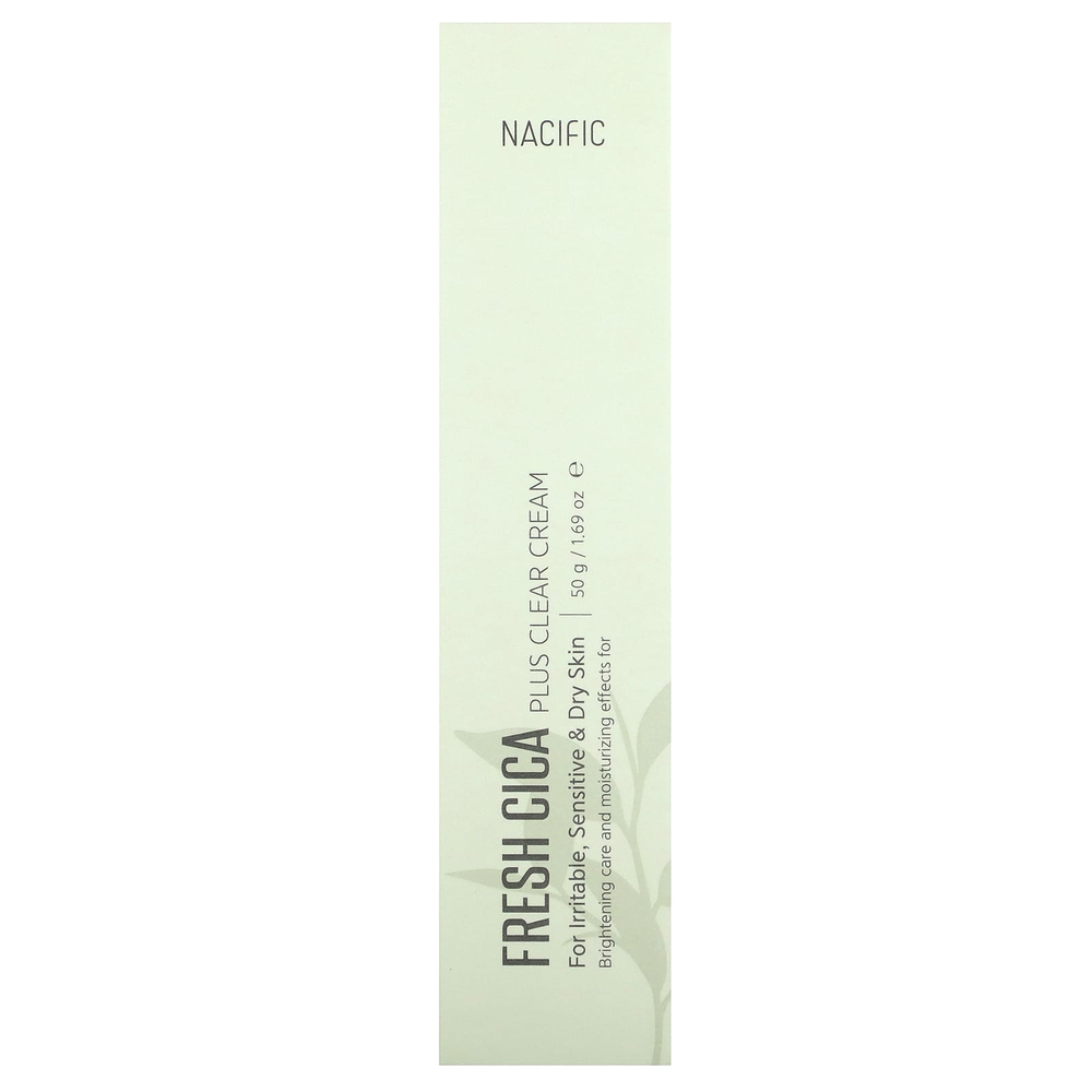 Nacific, Fresh Cica, прозрачный крем, 50 г (1,69 унции)