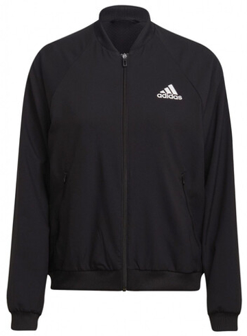 Женская Кофта теннисная Adidas W Woven Jacket - черный