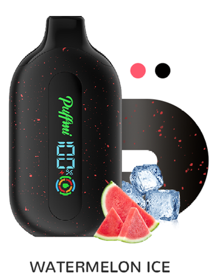 Puffmi Pure Watermelon ice - арбуз-лёд 12000 затяжек 20мг (2%)