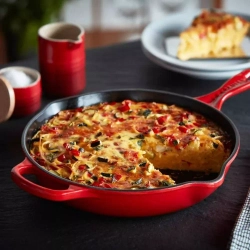 Le Creuset Сковорода чугунная 26см черная.