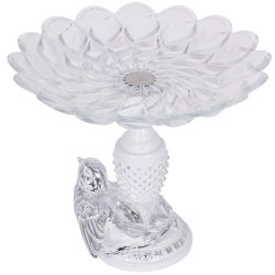 Фруктовница-конфетница Птичка Терра сонг Сильвер