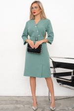 Платье Астория (фисташка) Р11-1204/2 Nikol (Акция)