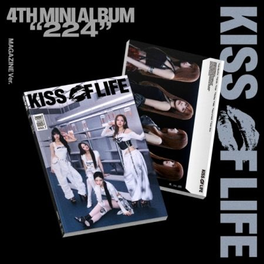 Альбом KISS OF LIFE - 224 4th Mini Album MAGAZINE Version
