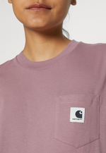 Carhartt WIP Базовая футболка - ягода/ягода