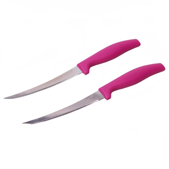 Ножи кухонные 2 шт. из нержавеющей стали для томатов Kamille КМ 5311