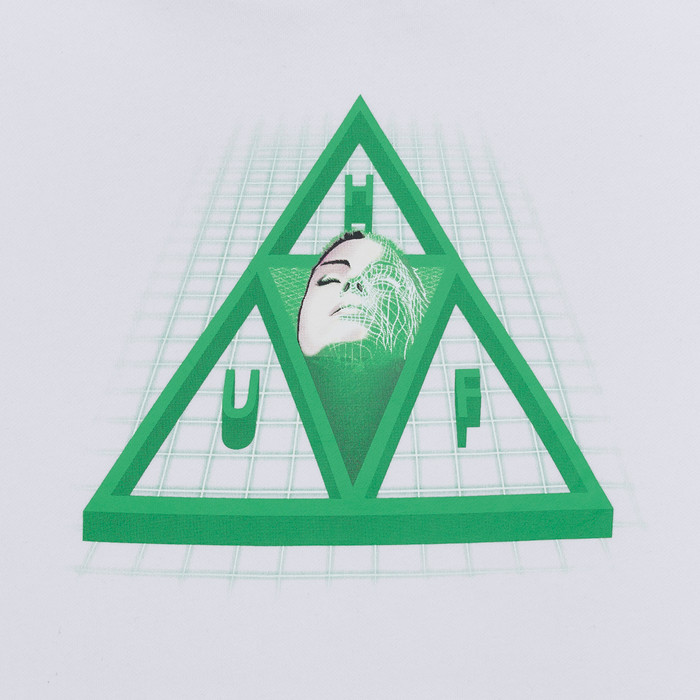 Толстовка мужская HUF Digital Dream артикул:PF00352-WHITE - купить в магазине Дайс