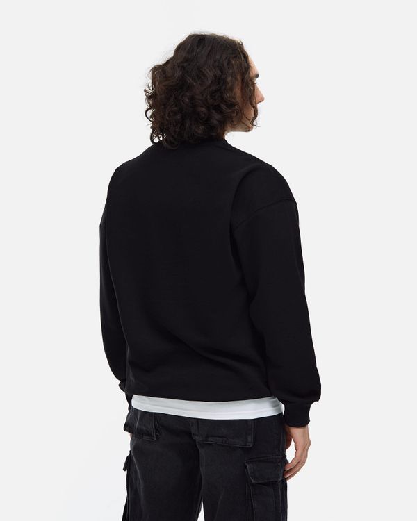 Толстовка Crewneck CamoLogo черная - фото 4