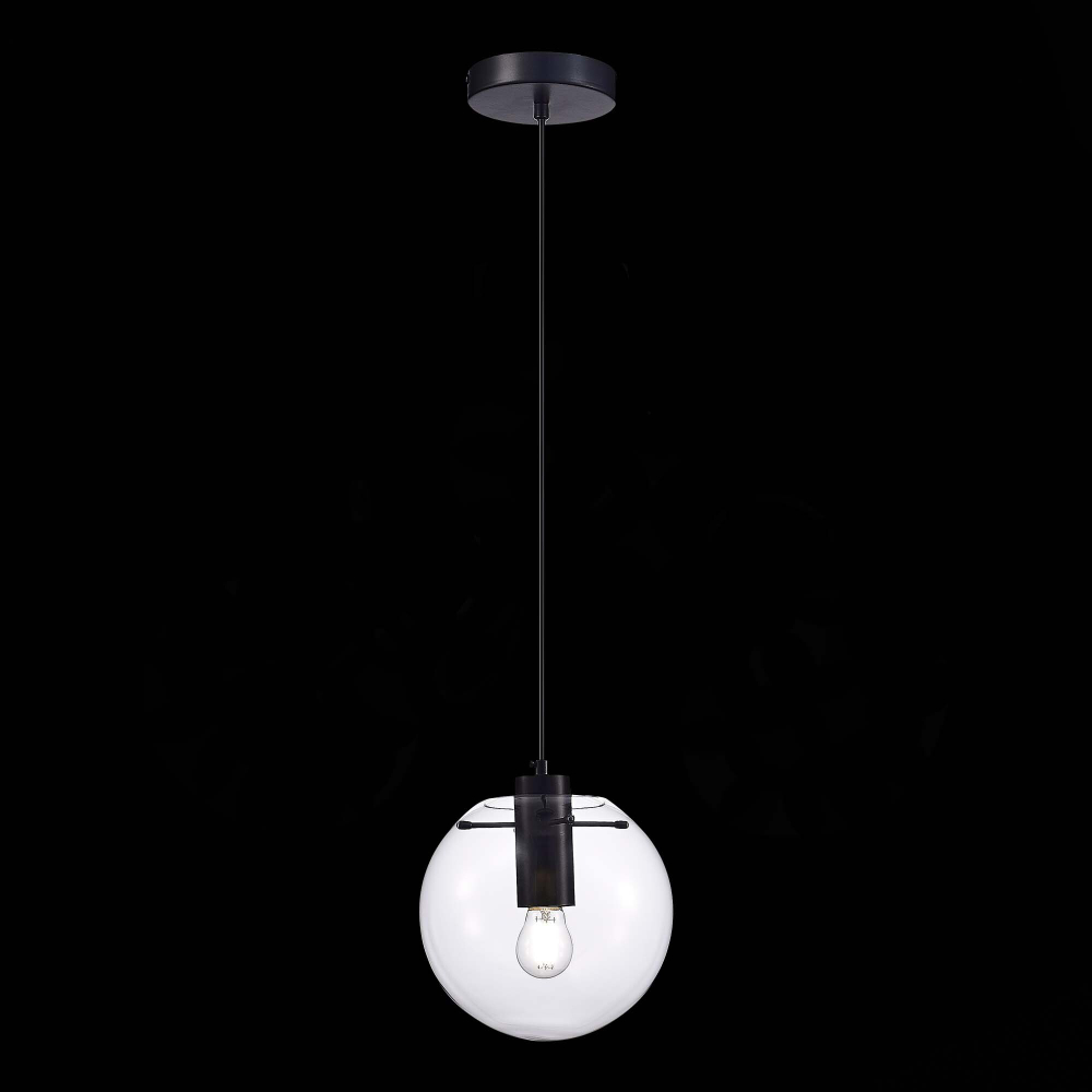 SL1056.403.01 Подвес ST-Luce Черный/Прозрачный E27 1*60W