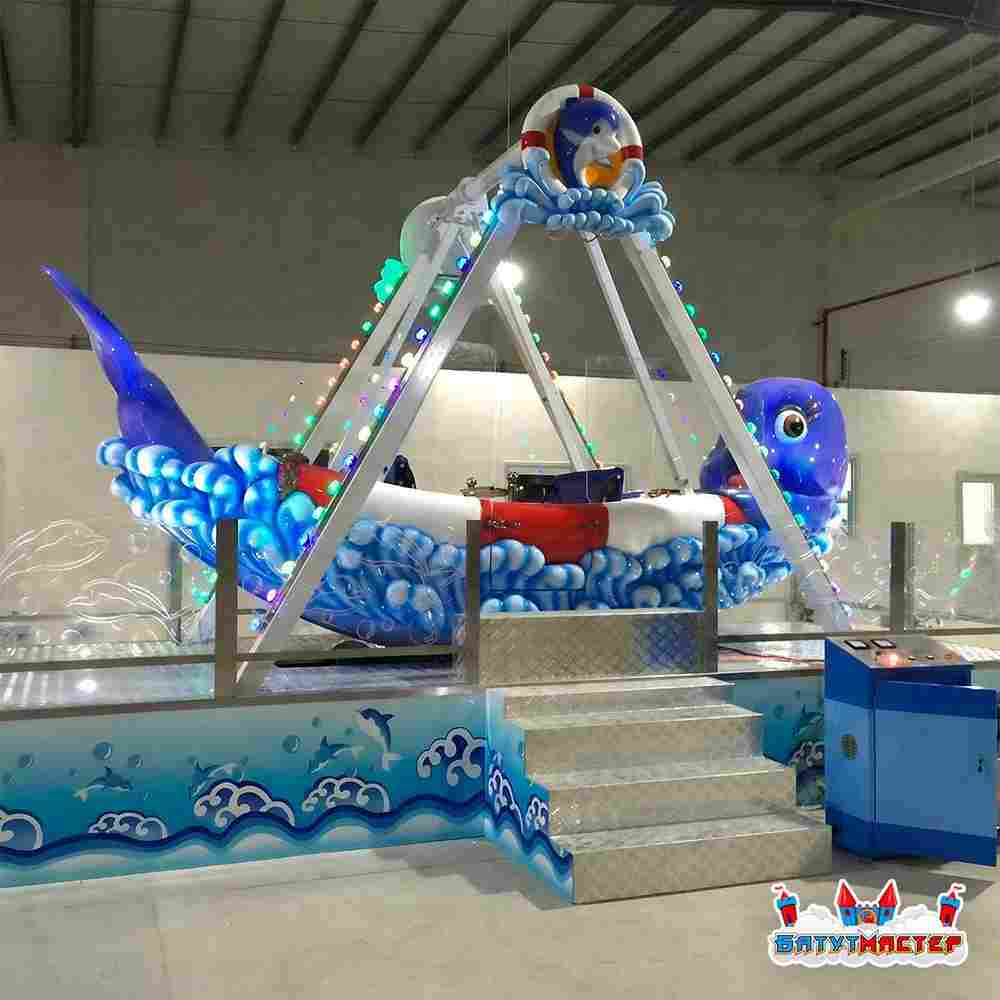 Аттракцион корабль «Морская одиссея», 10 мест, 5,75×2,39×3,7 м