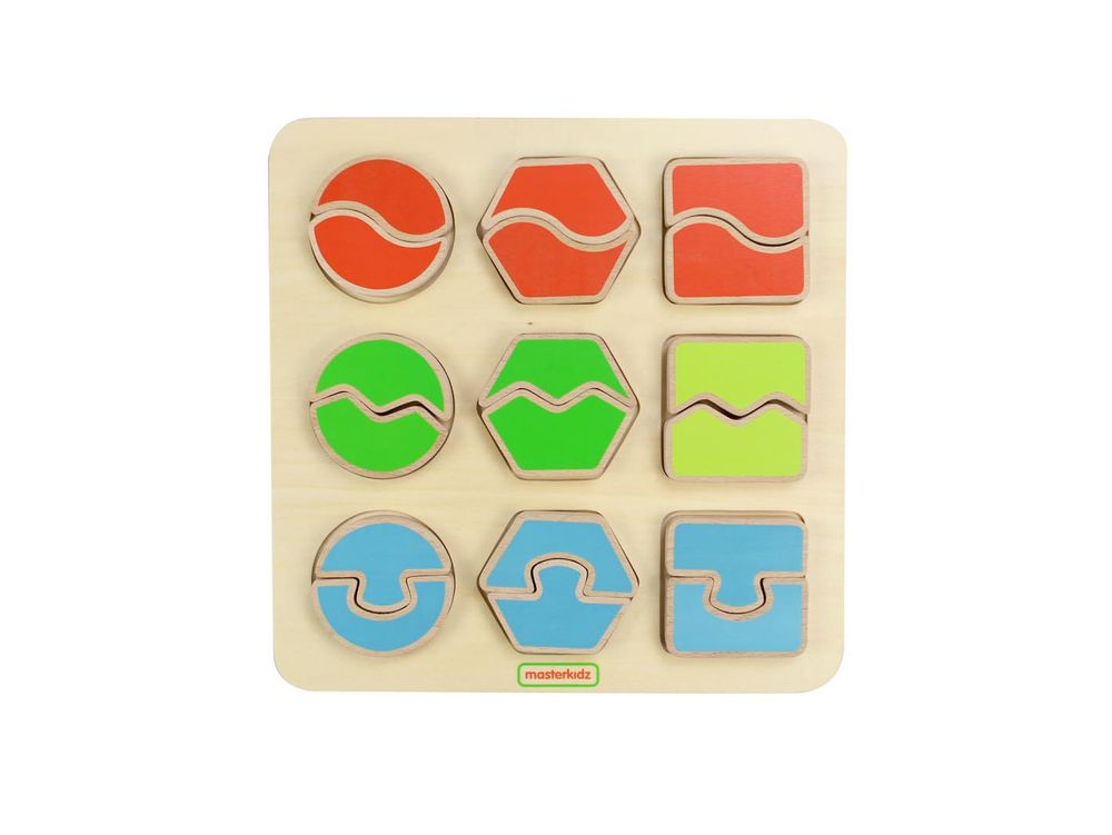 Панель "Геометрические формы - половинки"