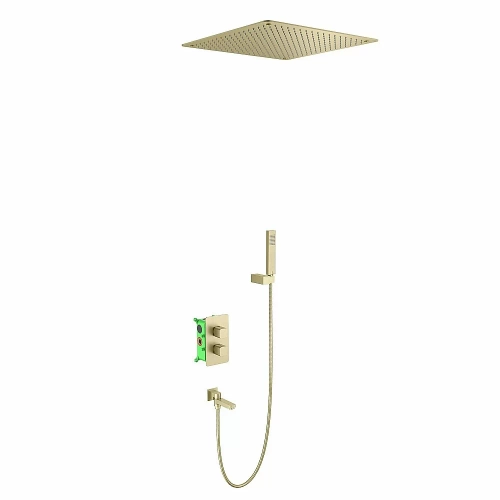 Душевая система Timo Petruma SX-5019/17SM золото матовое