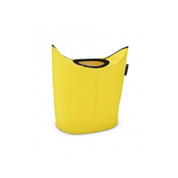 Сумка для белья Brabantia лимонно-желтая вид спереди