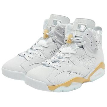 Jordan Air Jordan 6 Подвесные баскетбольные кроссовки High Top Серые Женские