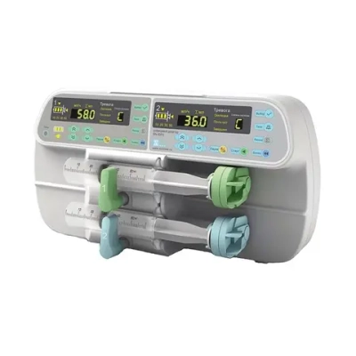 Насос шприцевой двухканальный Sino SN-50F6