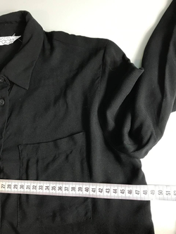 Рубашка DeFacto свободного кроя из вискозы, маркировка S, на 44 размер