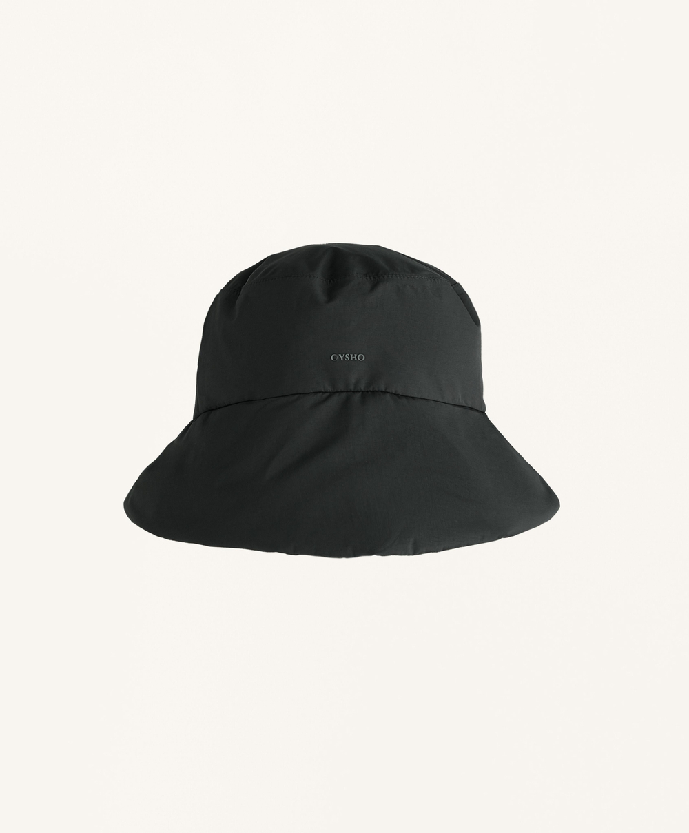 OYSHO Водонепроницаемая панама, черный