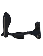 Эрекционное кольцо с анальным фаллоимитатором и 4-мя вибромоторами, PipeDream Ultimate Ass-Gasm (Цвет: черный)