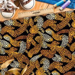 Ткань премиум мембрана африканская фантазия