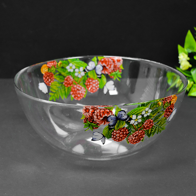 Салатник 22см Цветы и ягодки
