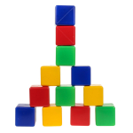 Кубики "Веселые кубики" 12 дет (Новокузнецк)