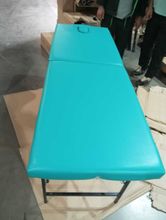 Массажный стол Relax optima бирюзовая кожа УЦЕНКА №75