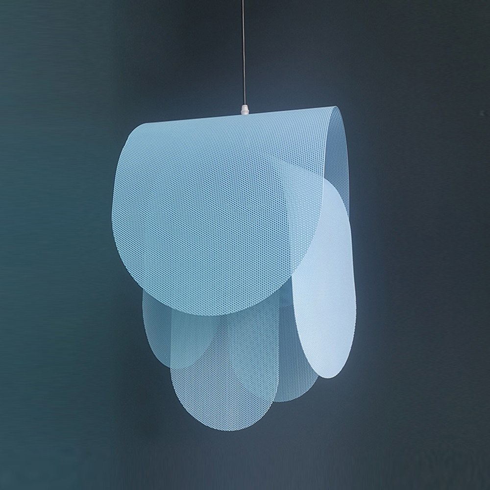 Pendant design lamp Rabitz  (Blue)