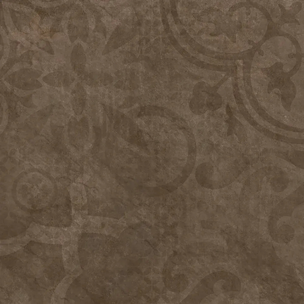 Керамогранит Alma Ceramica GFU04RIC24R Ricci 60x60 коричневый сахарный с узорами