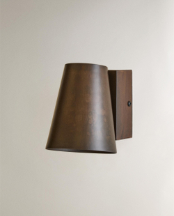 Zara Home Настенный светильник, цвет кирпичный, 12 см