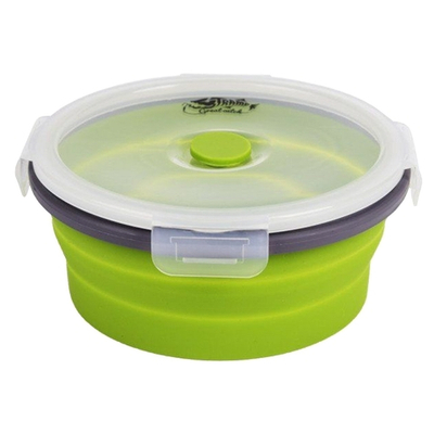 Tramp Контейнер складной с крышкой-защелкой 800 мл, TRC-087, оливковый