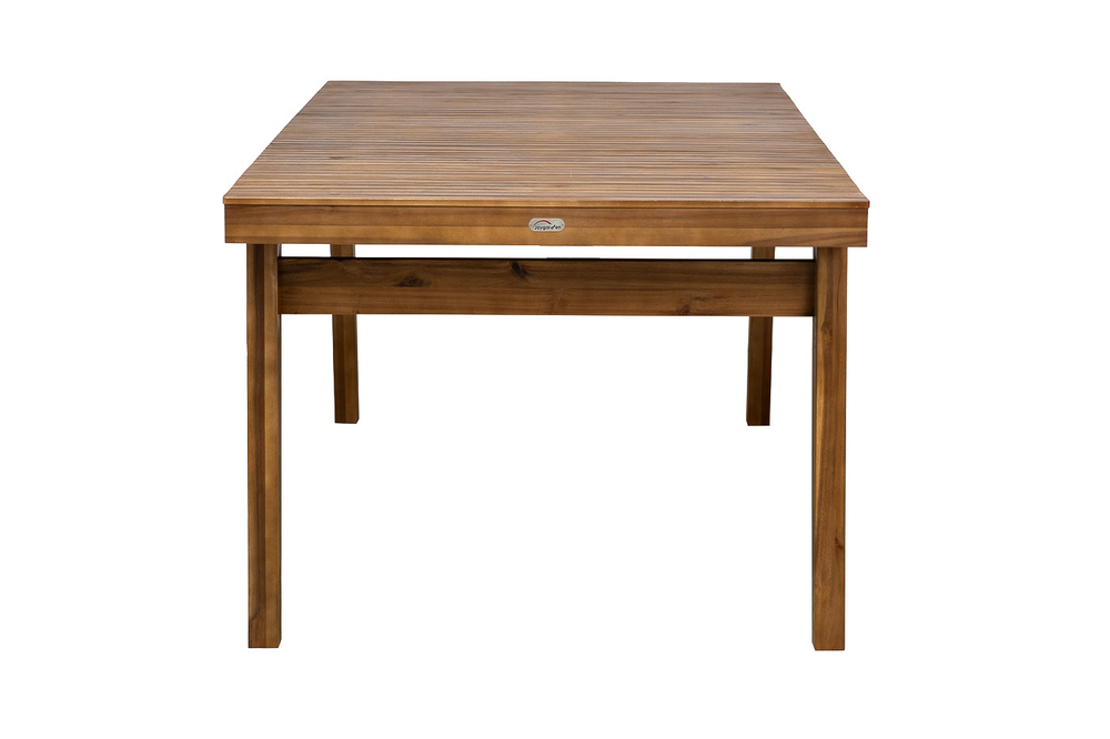 Обеденный стол из акации Joygarden МОНА раздвижной 179/263 см, коричневый