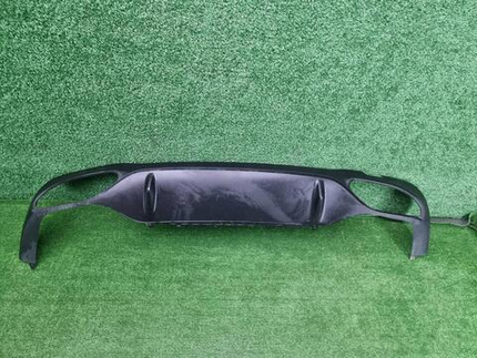 Юбка заднего бампера Mercedes E W213 (16-21) AMG