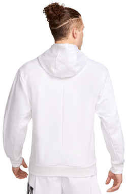 Мужская теннисная кофта Nike Heritage Court Fleece Hoodie - белый