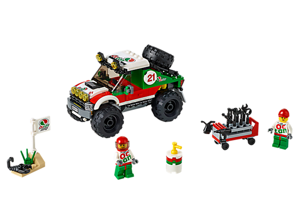 LEGO City: Внедорожник 4x4 60115 — 4wd Off Road Car — Лего Город