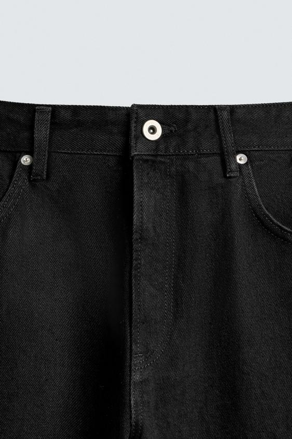 ZARA ДЖИНСЫ FLARE FIT, ЧЕРНЫЙ