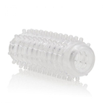 Двусторонний мастурбатор Dr. Joel Kaplan Reversible Masturbator (Цвет: прозрачный)