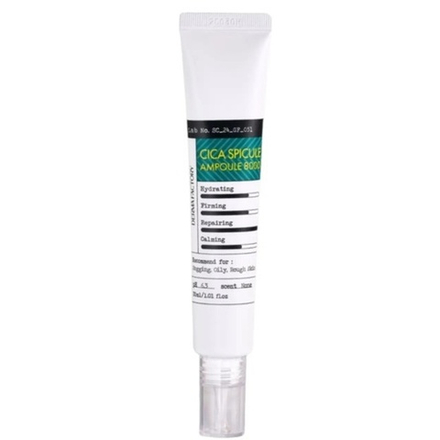 Ампула восстанавливающая со спикулами и центеллой Derma Factory Cica spicule ampoule 8000, 30 мл