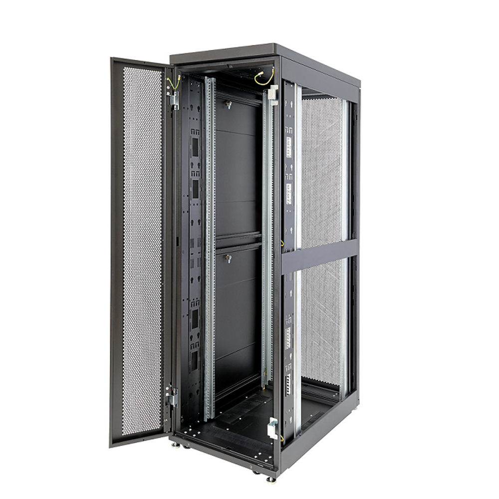 Шкаф напольный 19", 42U Eurolan 60F-42-6C-94BL